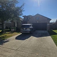 Completed roofing job in East Texas
