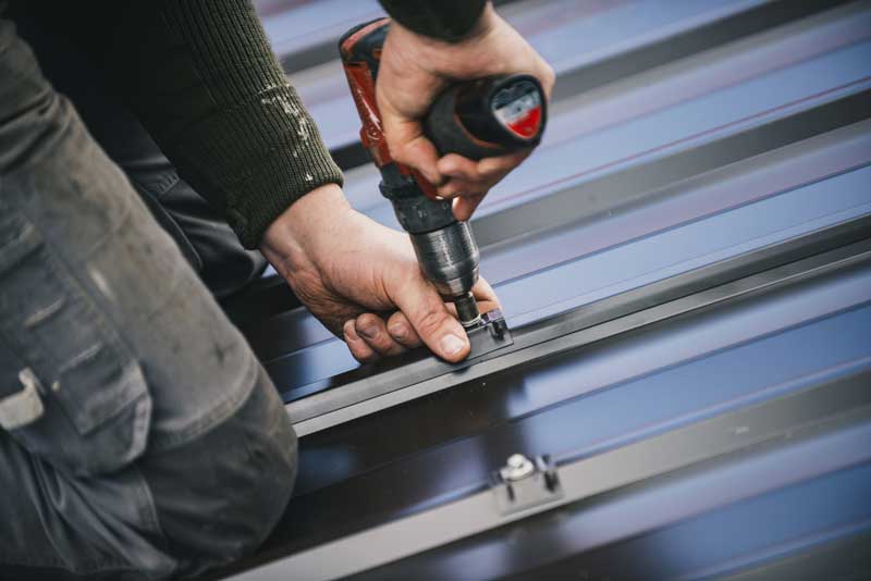 Metal roof replacement in Baytown TX